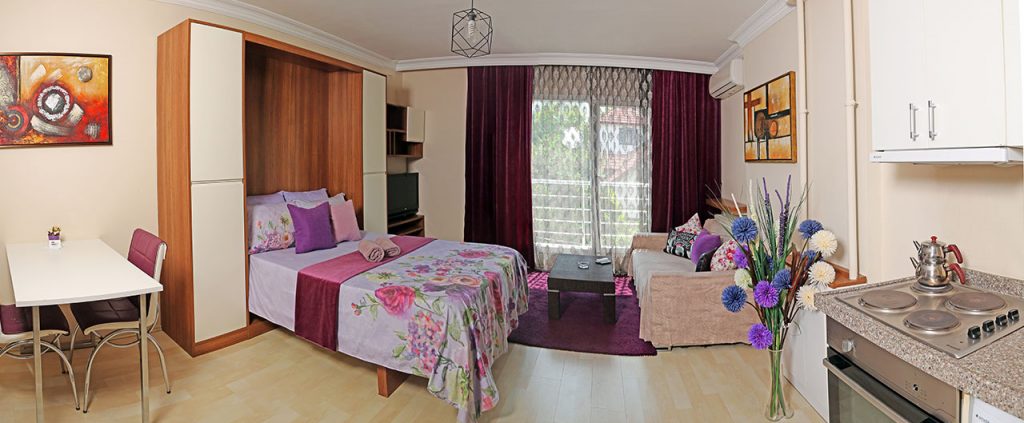 Lavinya Garden | 1+0 Şehir Manzaralı Daire